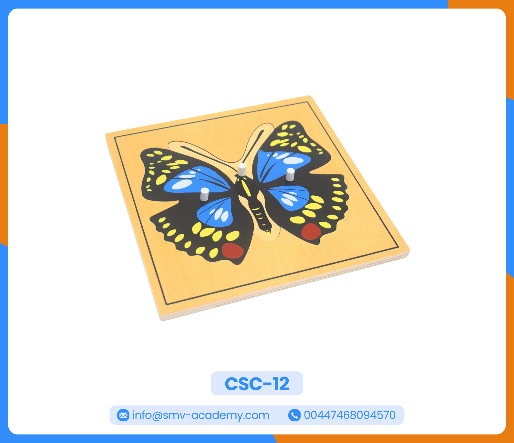 بازل أجزاء الفراشة - Parts of a Butterfly Puzzle